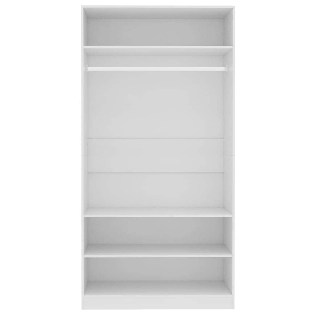 Wardrobe White Chipboard