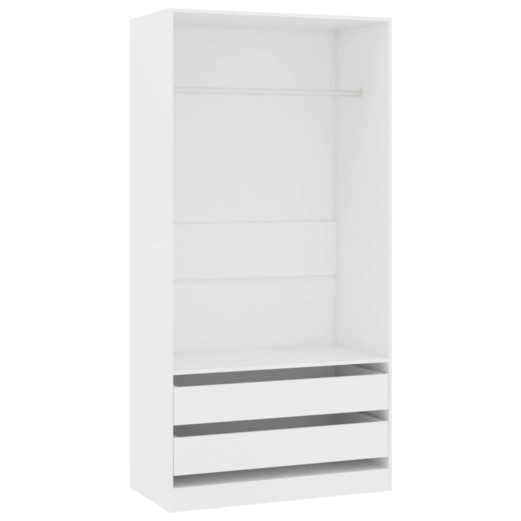 Wardrobe White  Chipboard