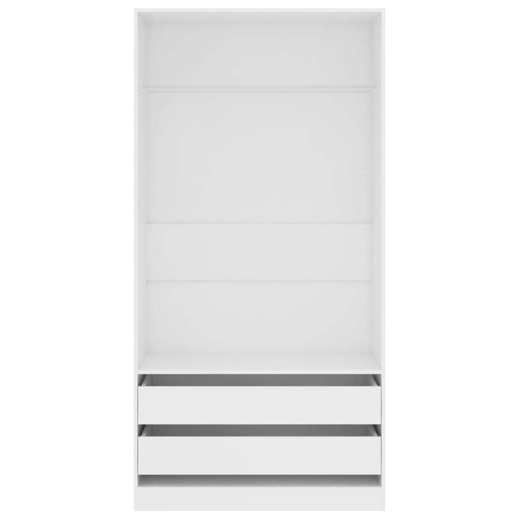 Wardrobe White  Chipboard