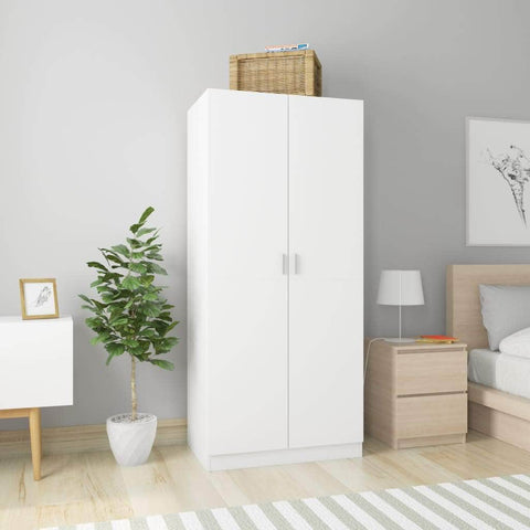 Wardrobe White - Chipboard