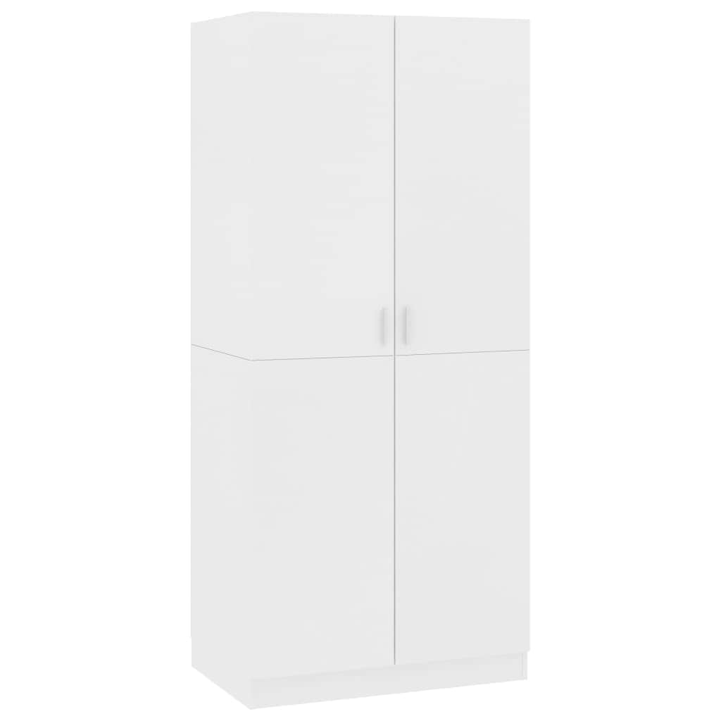 Wardrobe White - Chipboard