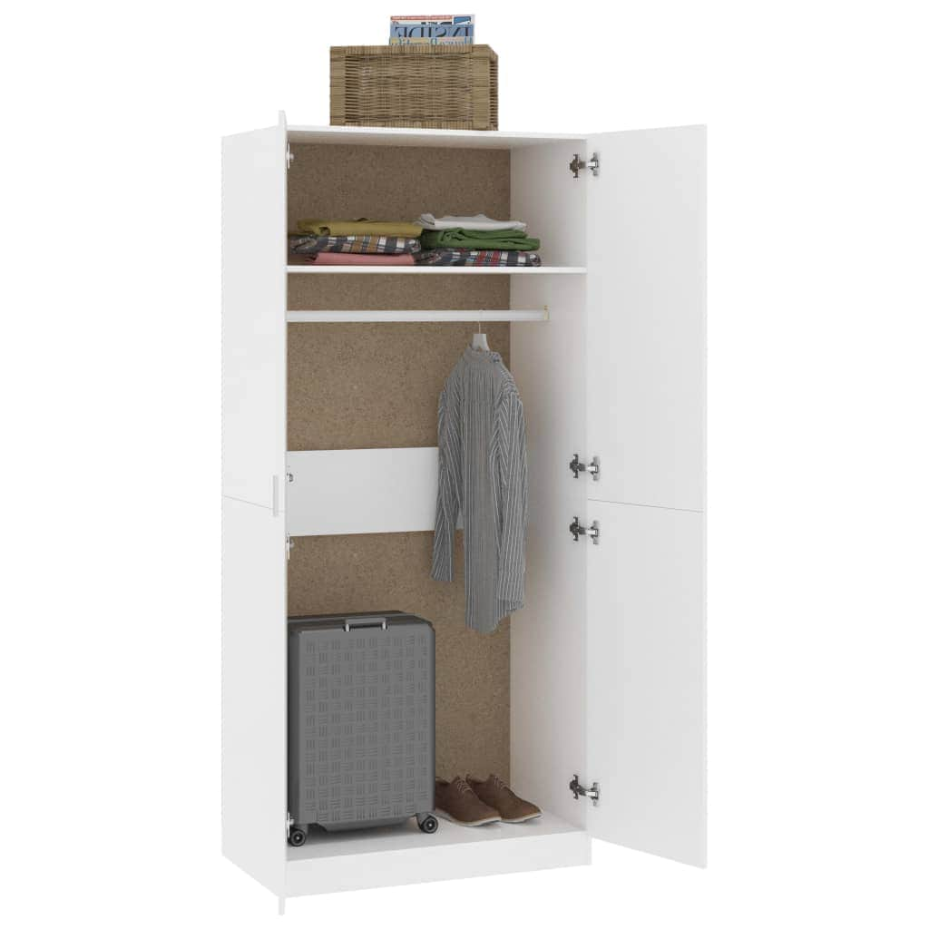 Wardrobe White, Chipboard