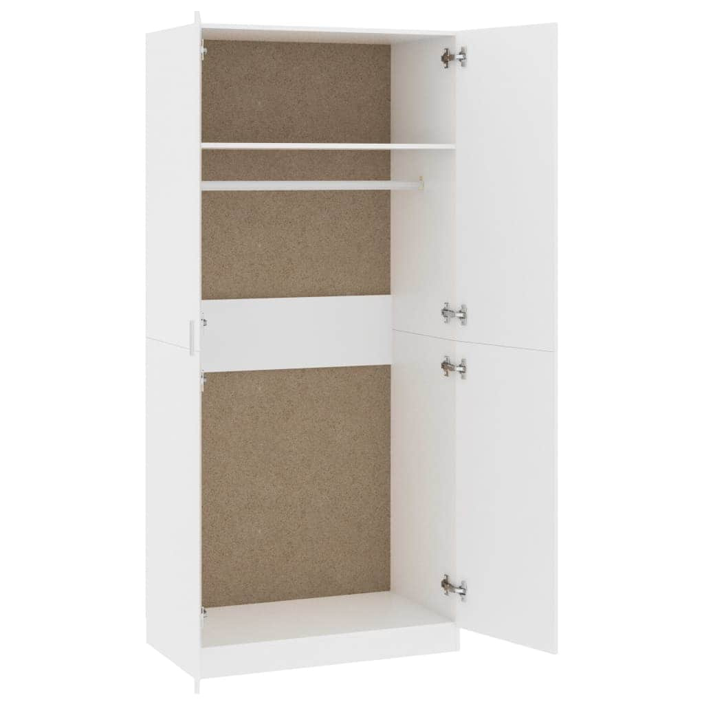 Wardrobe White, Chipboard