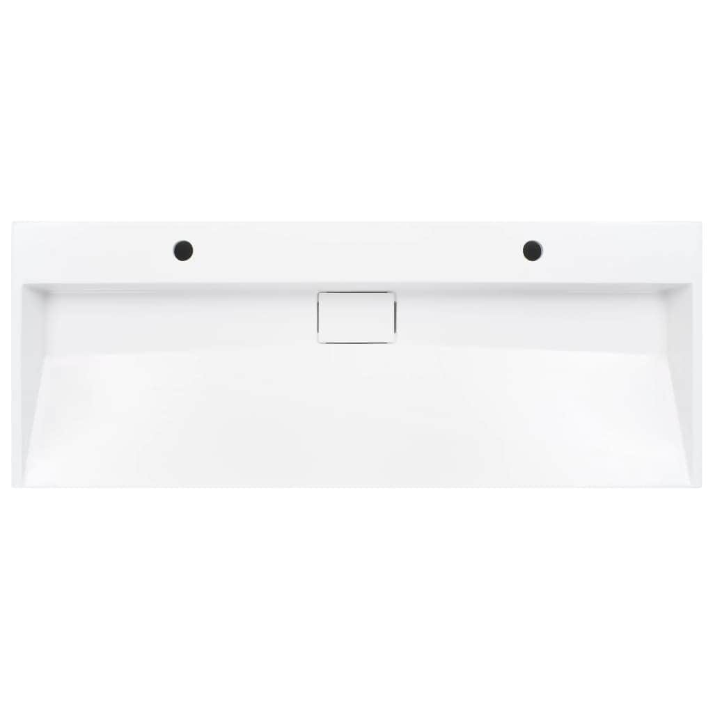 Wash Basin Mineral Cast/Marble Cast [White]