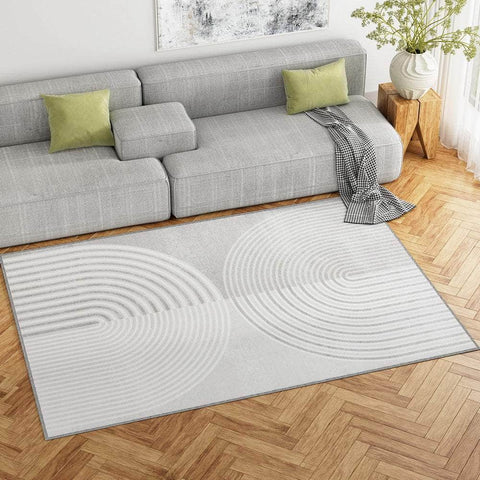 Washable Faux Rabbit Fur Rug