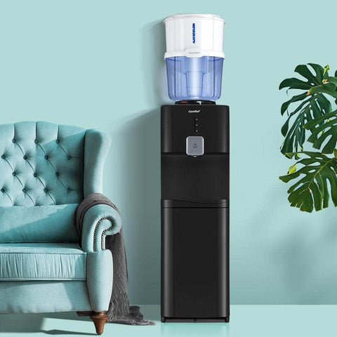 Water Cooler Dispenser Chiller Cold 15L Purifier Bottle Filter Black