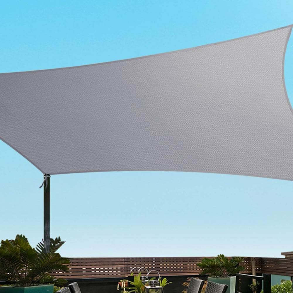 Waterproof Shade Sail Shade cloth Rectangle Canopy