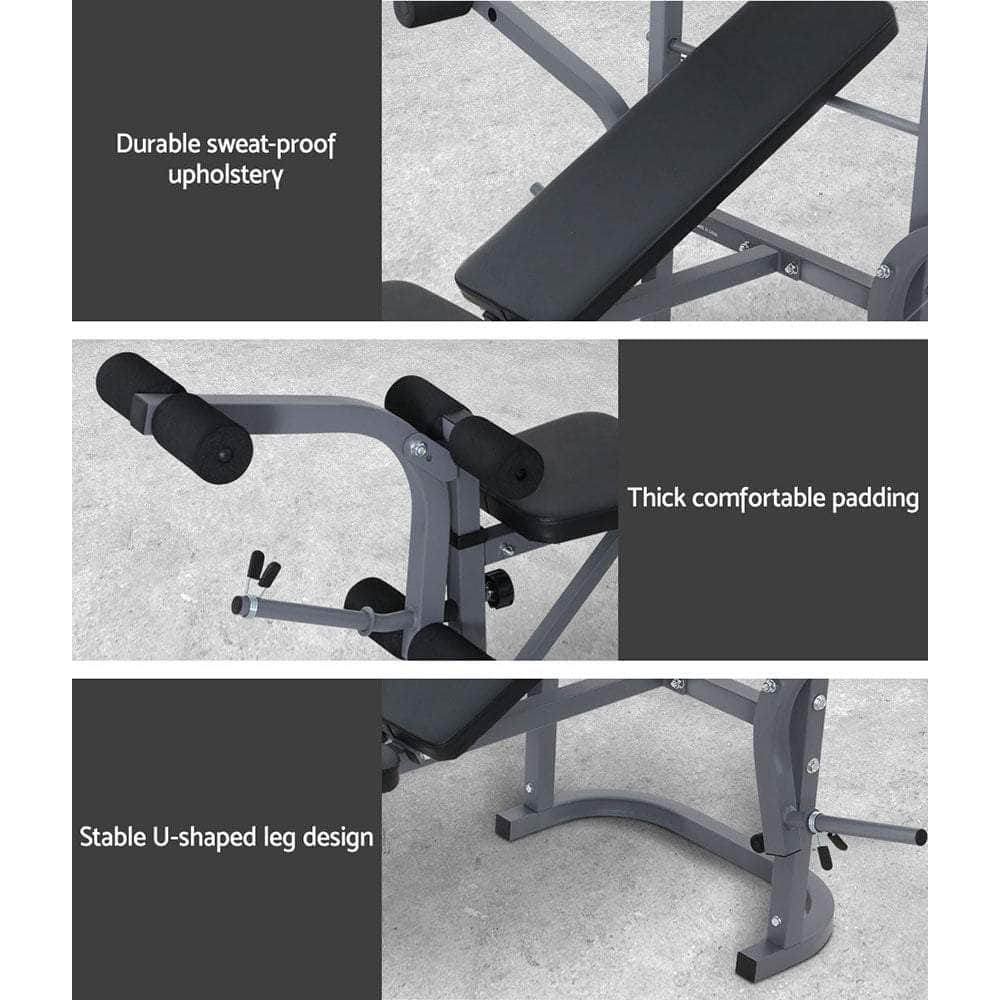 Weight Bench Press 8In1 Multi-Function Power Station Gym Equipment