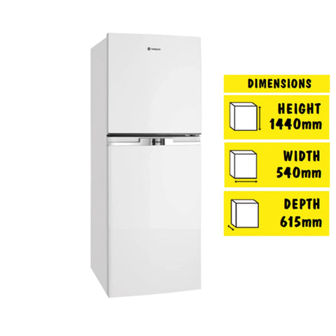 Westinghouse -210L Top Mount Fridge (White) [Right]