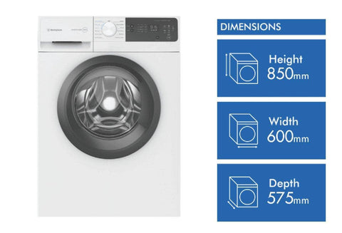 Westinghouse 7.5Kg Front Load Washing Machine WWF7524N3WA