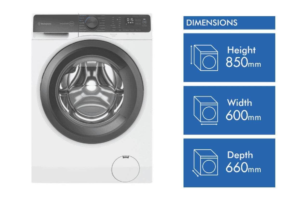 Westinghouse 8Kg Front Load Washing Machine WWF8024M5WA