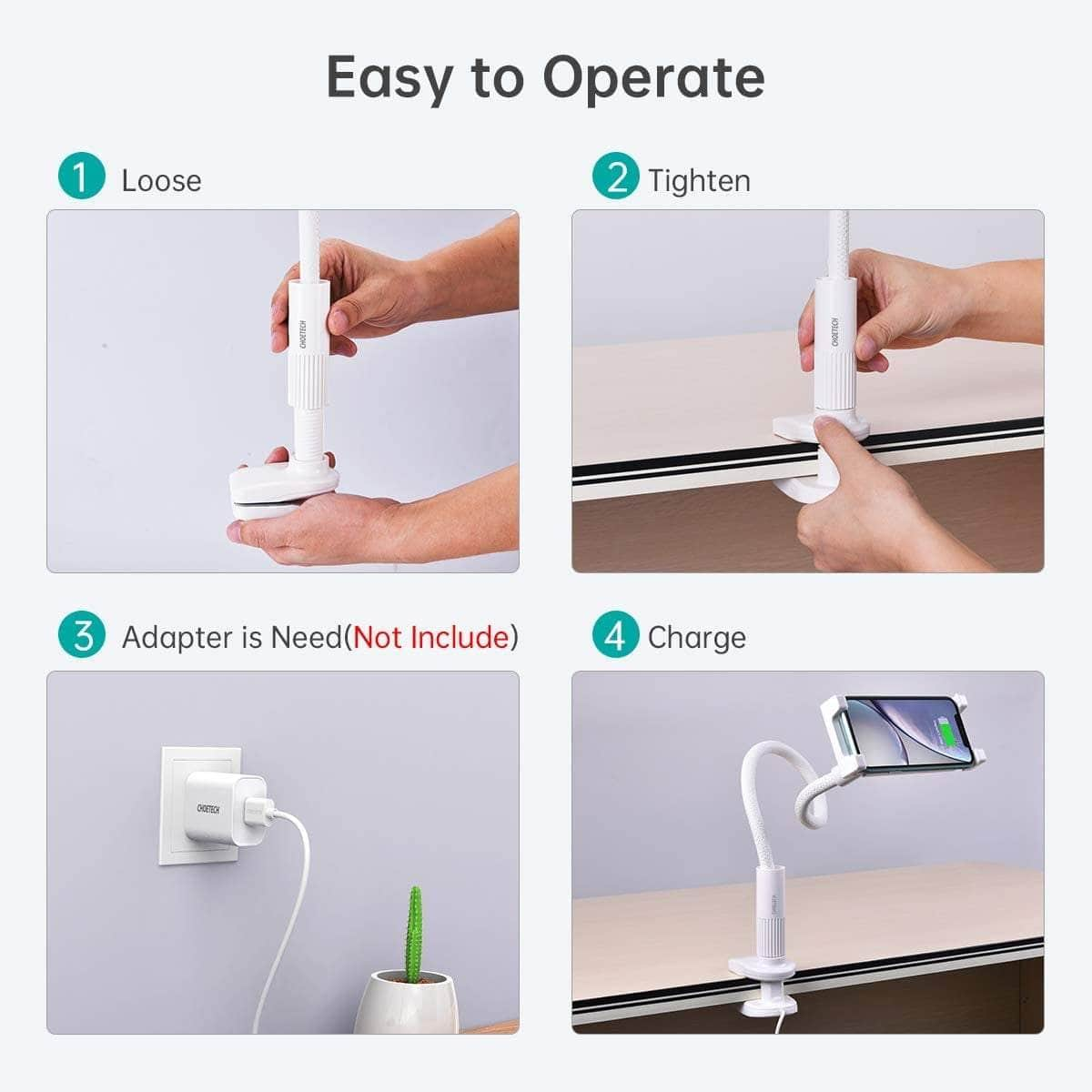 Wireless Charger With Flexible Holder