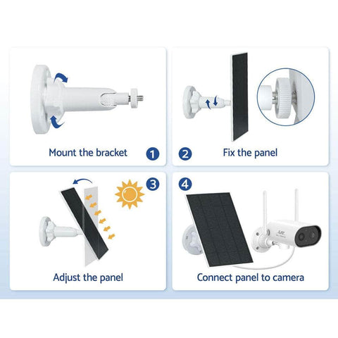 Wireless IP Camera Solar Panel