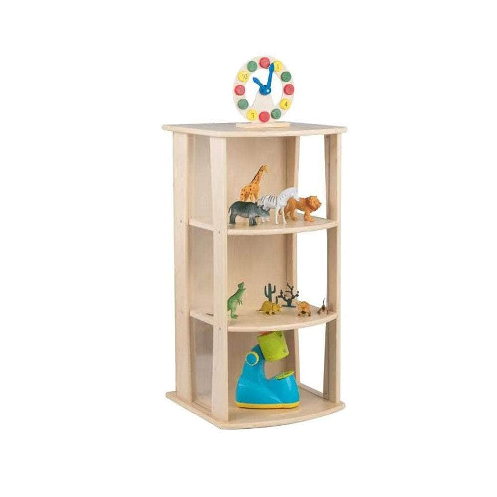 Wooden and Acrylic See Through Storage Cabinet Display Unit