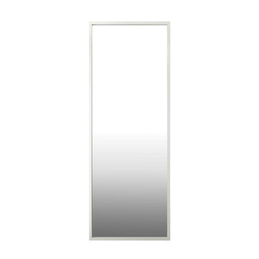 Wooden Full Length Mirror Rectangle Free Standing Black/White/Brown