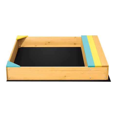 Wooden Kids Backyard Sandbox Children Outdoor Play Toy Sandpit