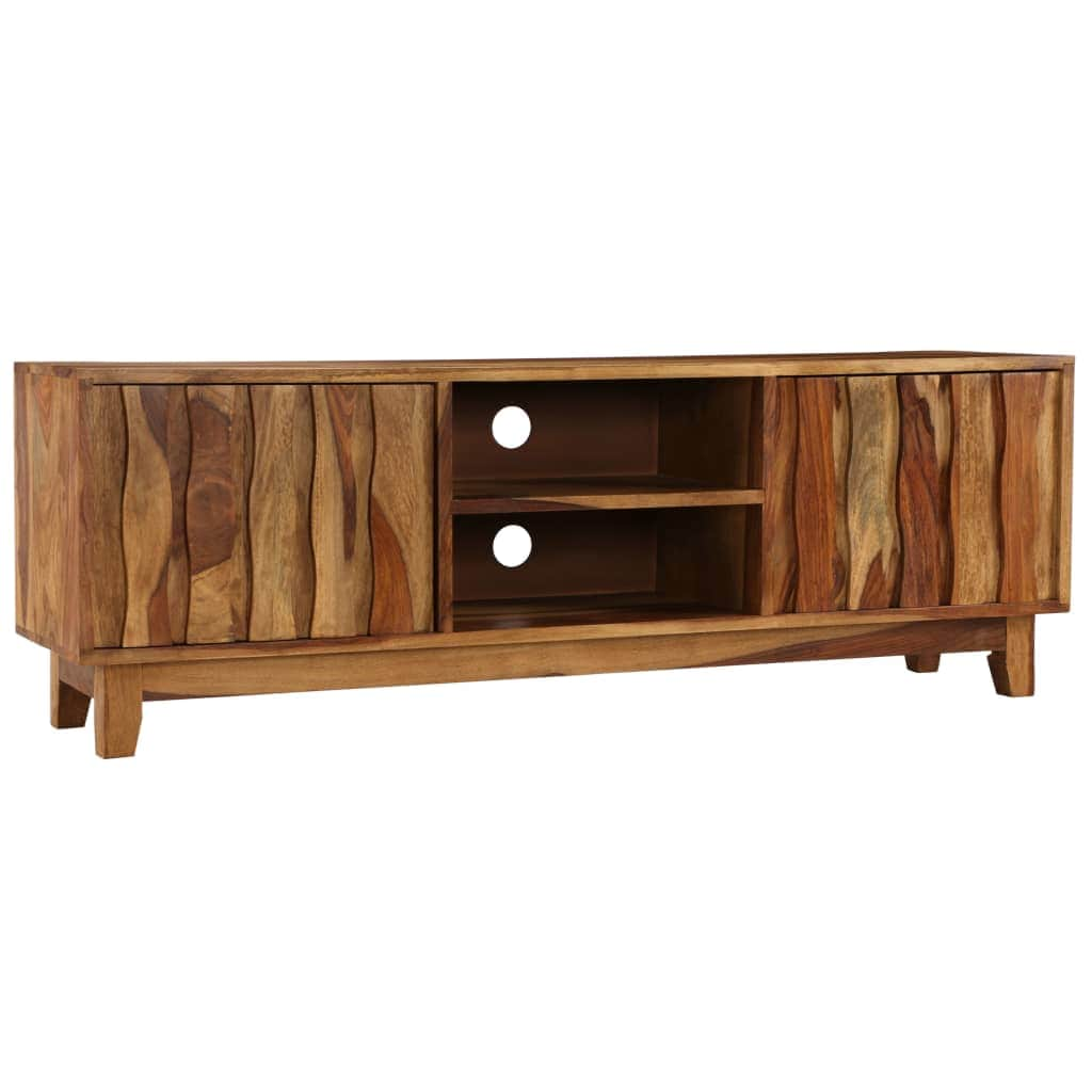 Wooden TV Cabinet Solid Sheesham Wood