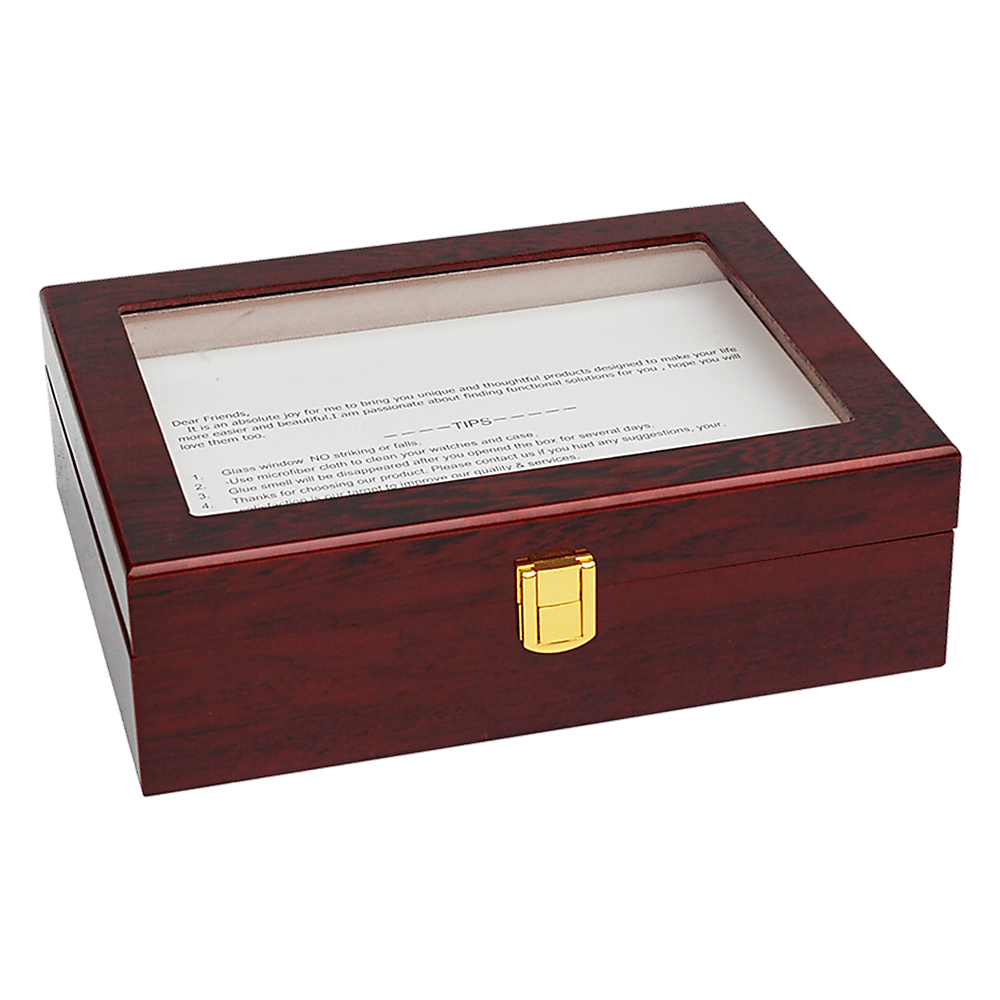 Wooden Watch Case Jewelry Storage Box