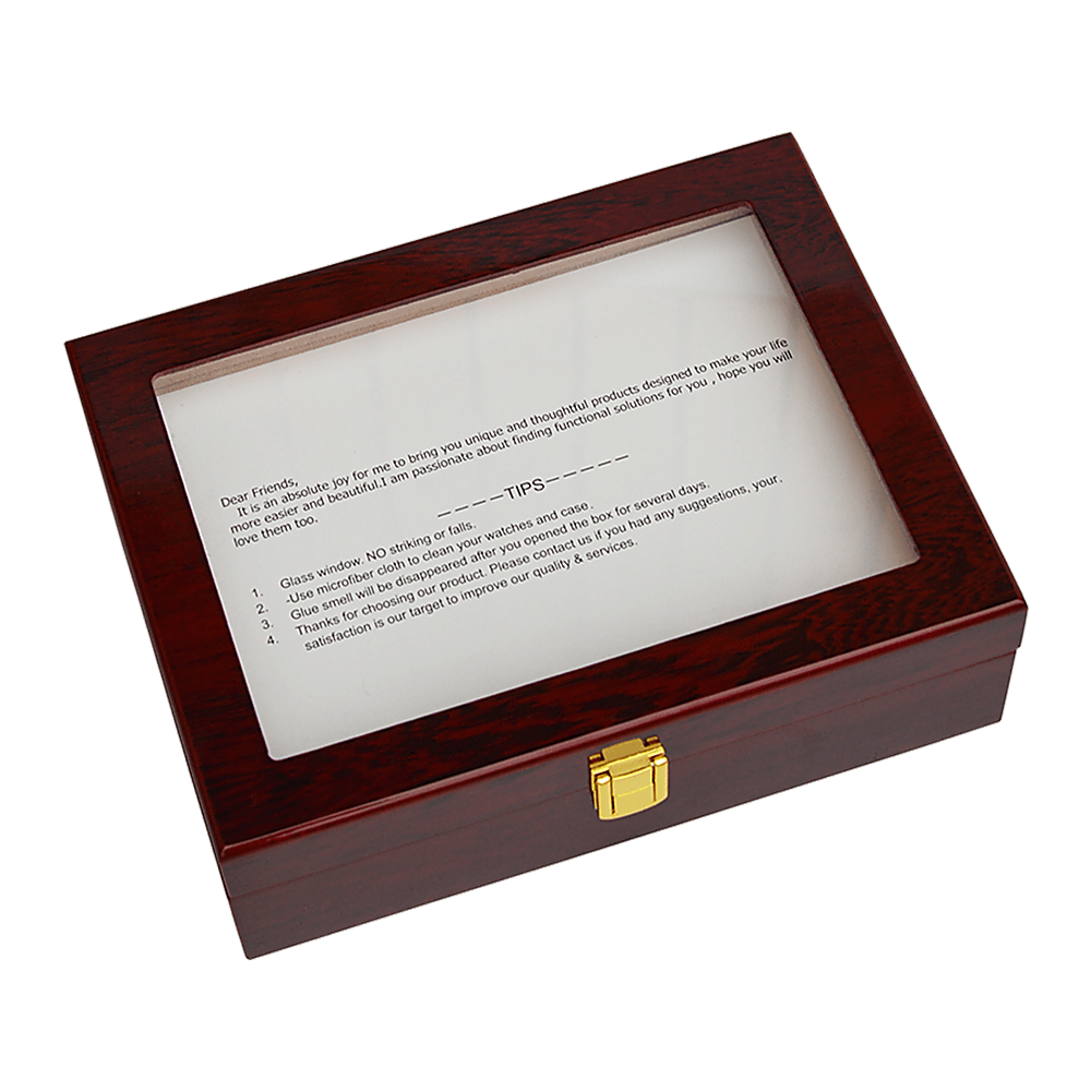 Wooden Watch Case Jewelry Storage Box