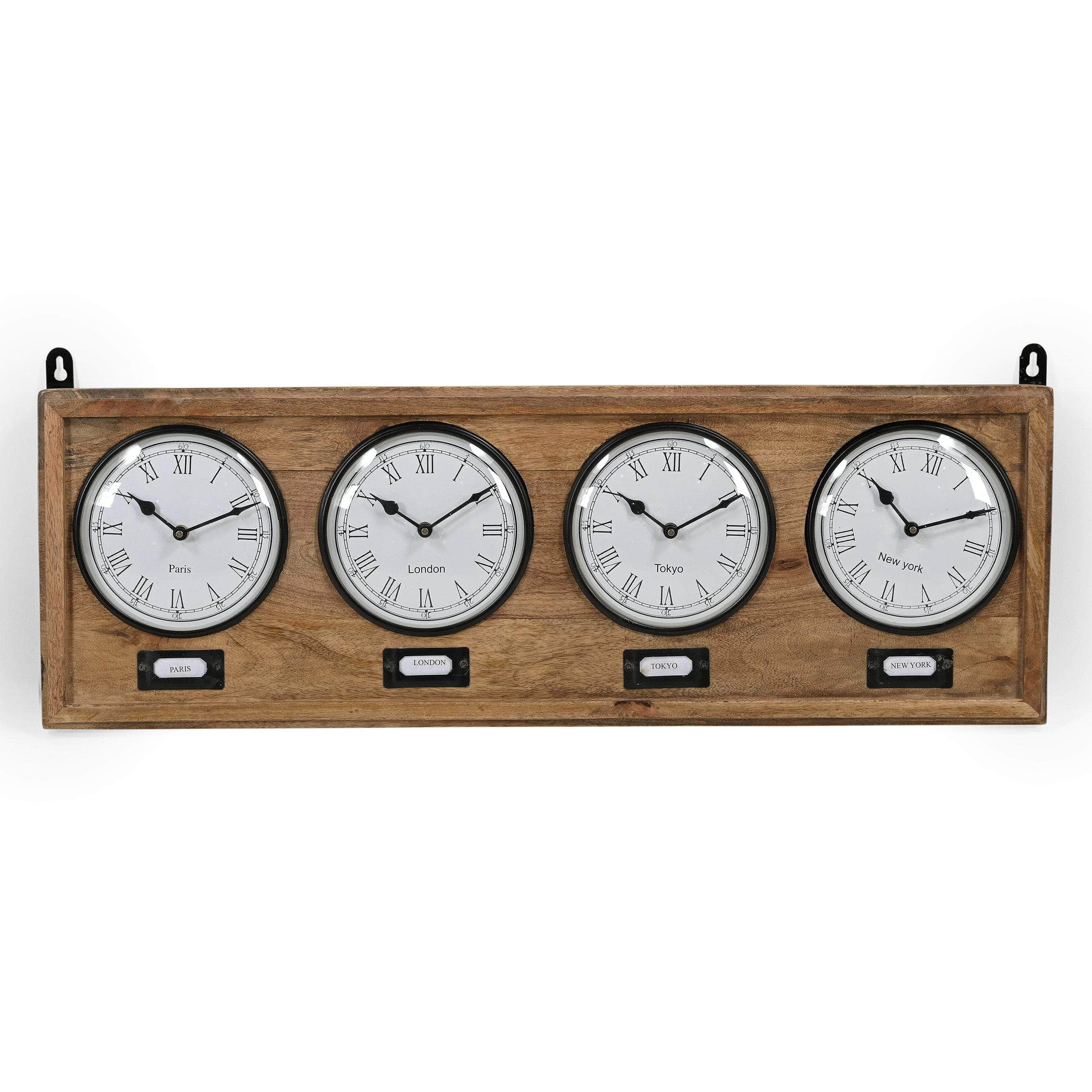 World Timber Clock