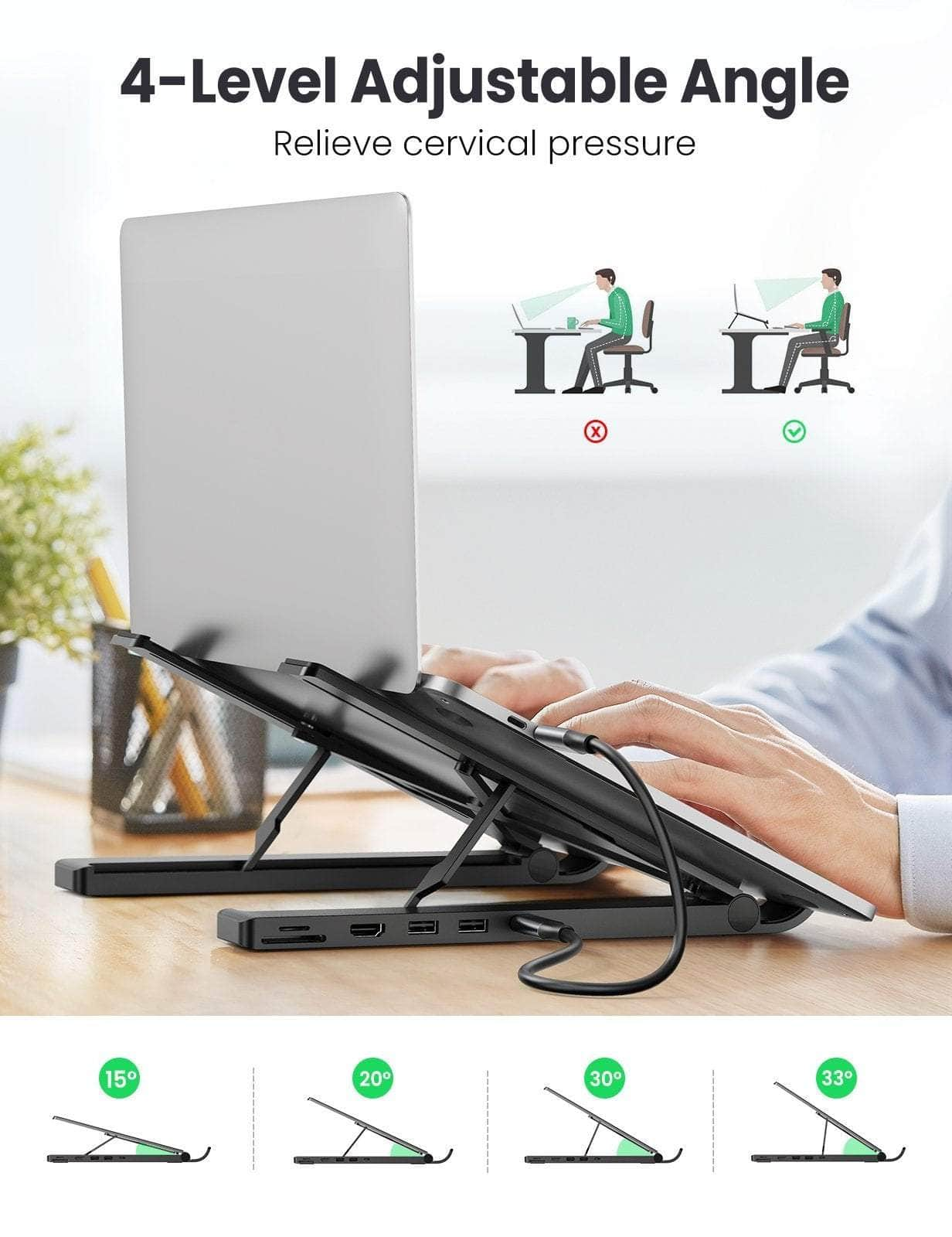 X-Kit Laptop Stand Docking Station