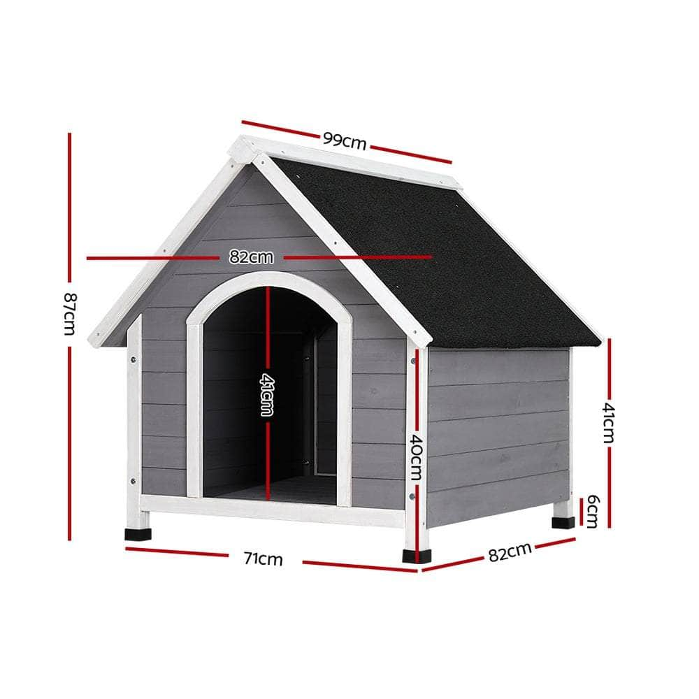 Xl Dog Kennel Wooden House Indoor/Outdoor Weatherproof