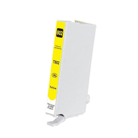 Yellow Compatible Inkjet Cartridge (Replacement for 802XL)