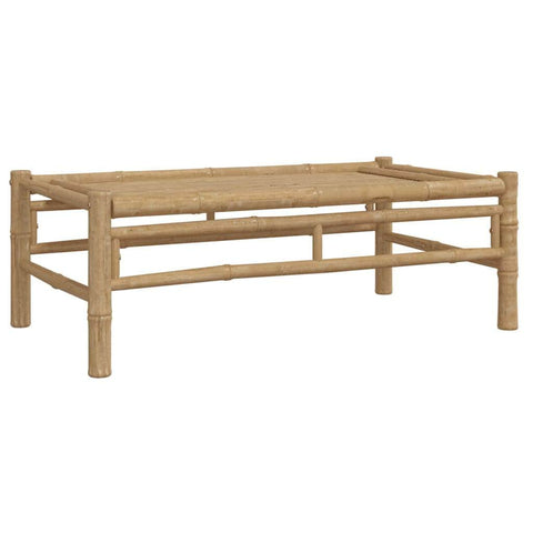 Zen Oasis: Bamboo Garden Coffee Table