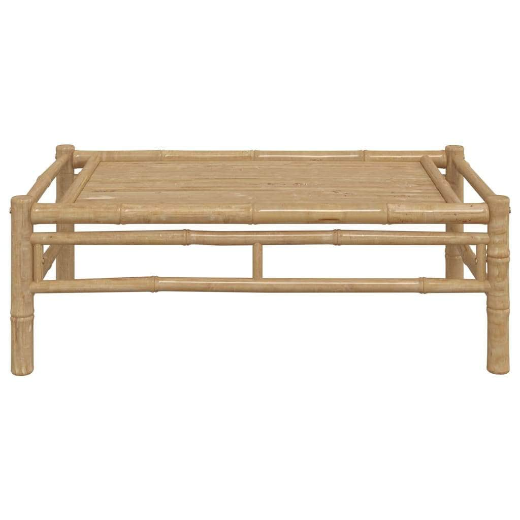 Zen Oasis: Bamboo Garden Coffee Table