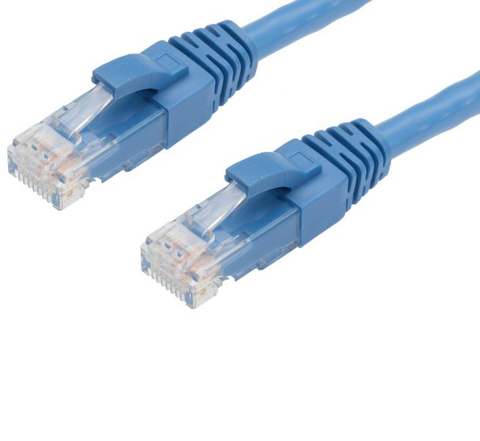 0.25m Pack of 50 Ethernet Network Cable. Blue