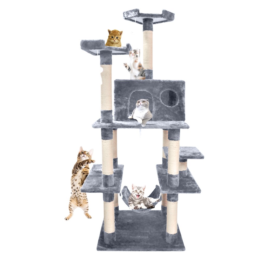 pet products 1.83M Cat Scratching Post Tree House