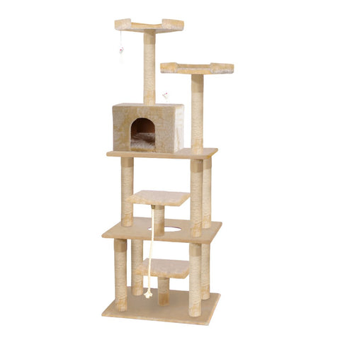 pet products 1.98M Cat Scratching Post Tree Gym House