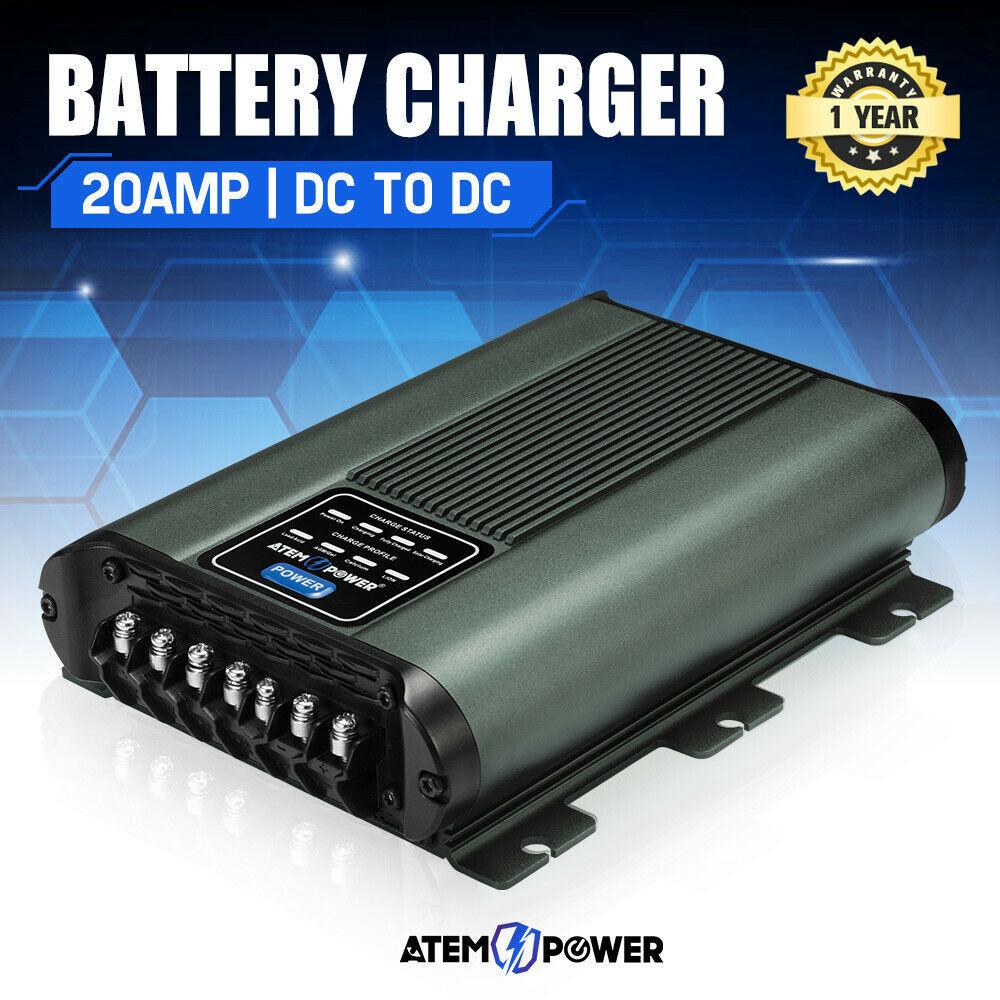 12V 20A MPPT DC-DC Battery Charger Dual Battery System Kit on Afterpay ...