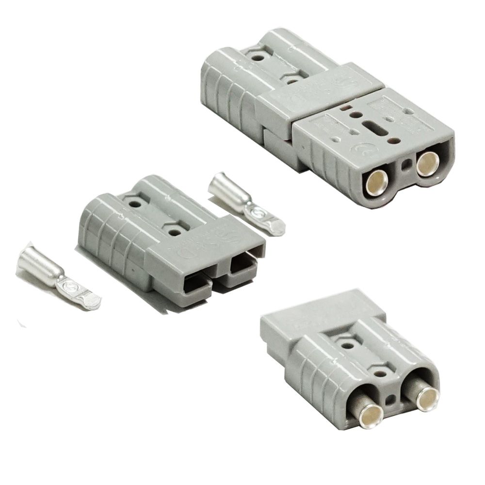 Other Tools 20X Anderson Style Plug Connector 50Amp Caravan Trailer Solar 6Awg Grey