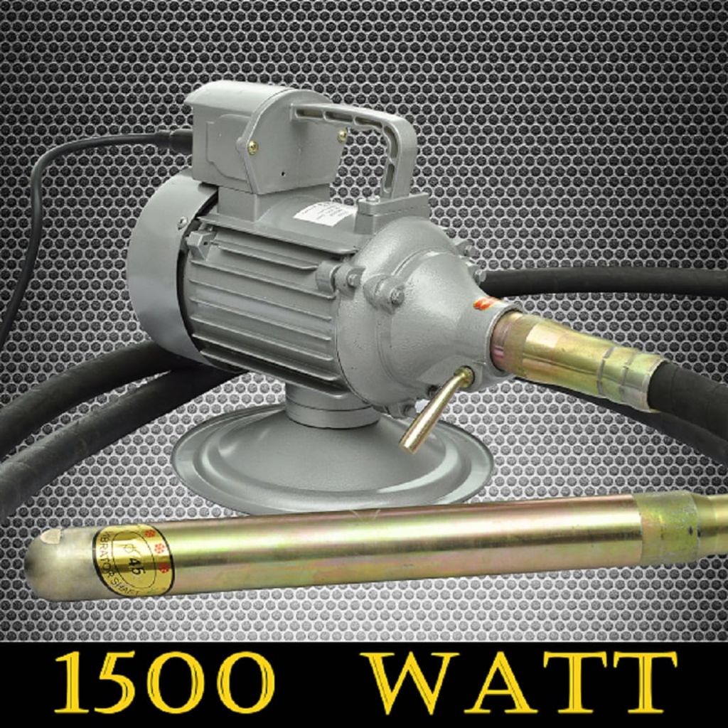 220 V 50 Hz 1500 W Concrete Vibrating Engine 6m Hose