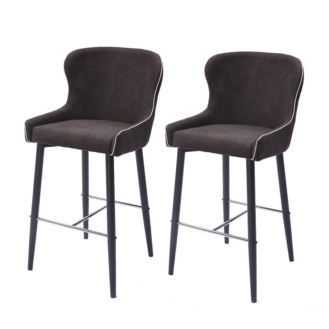 bar stool 2x Metal Industrial Barstools