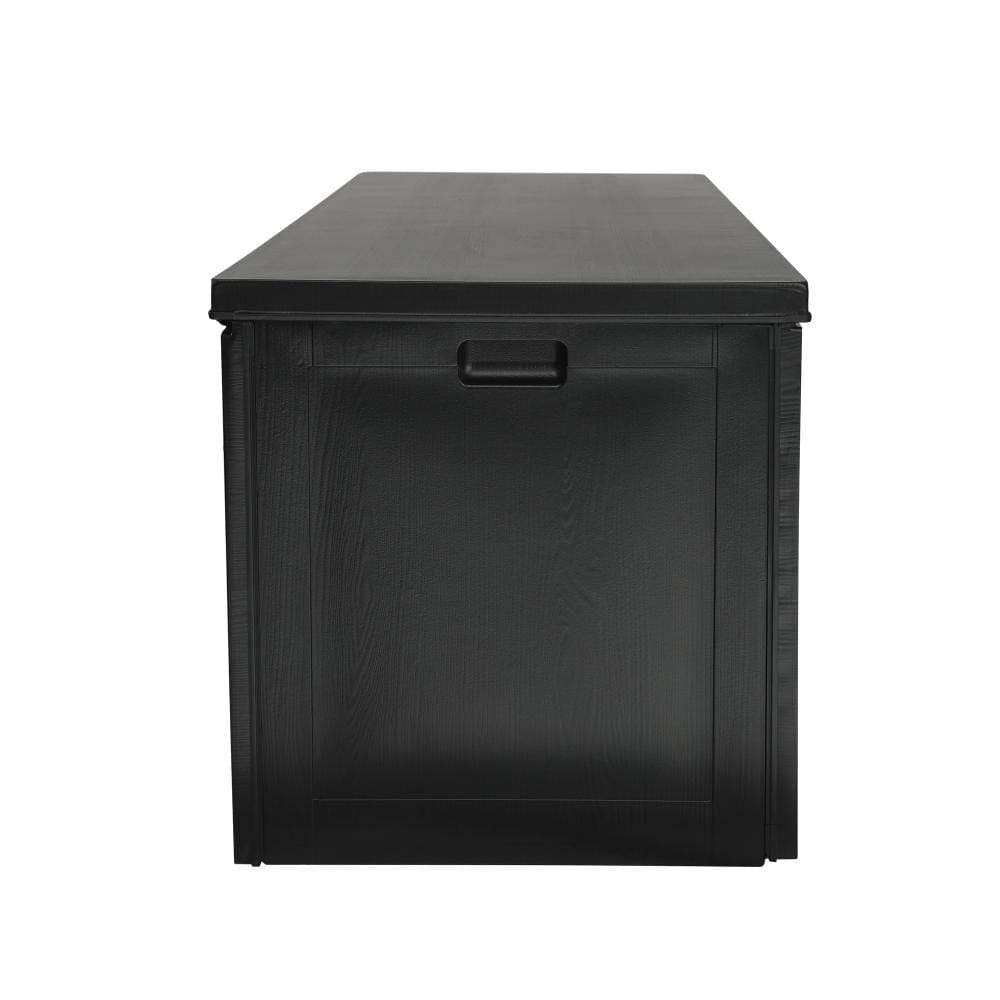 390L Outdoor Storage Box Lockable Cabinet Container Garden DeckToy Shed