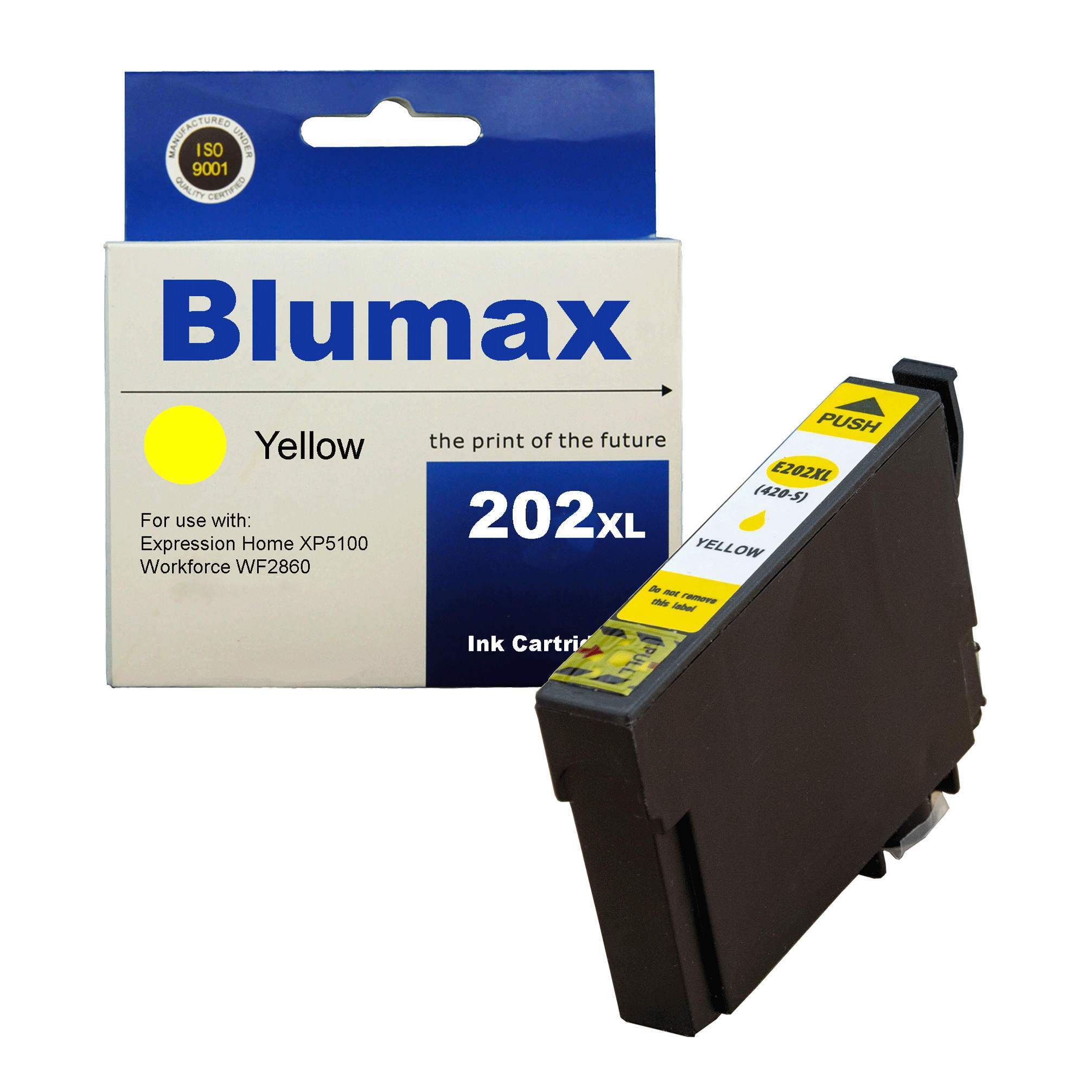 4 Pack Blumax Alternative Ink Cartridges for Epson 202XL