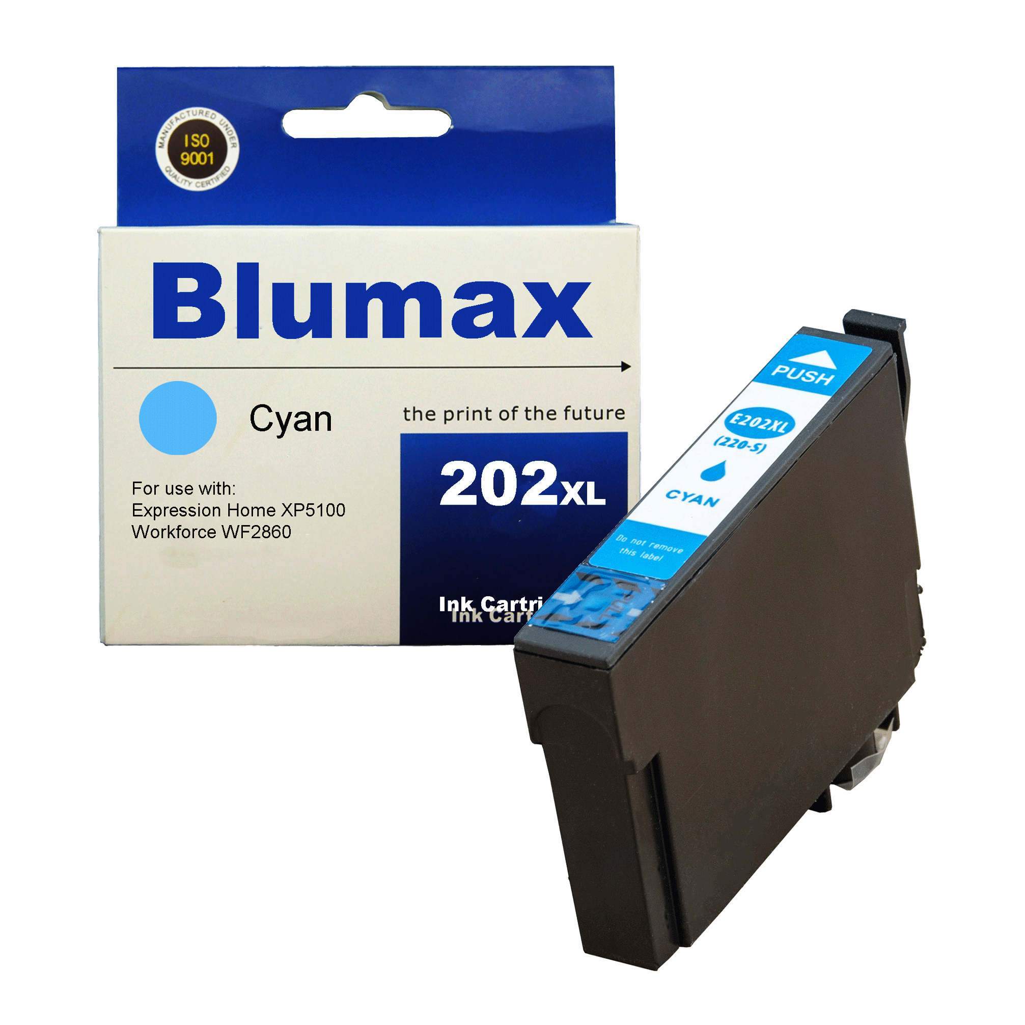 4 Pack Blumax Alternative Ink Cartridges for Epson 202XL