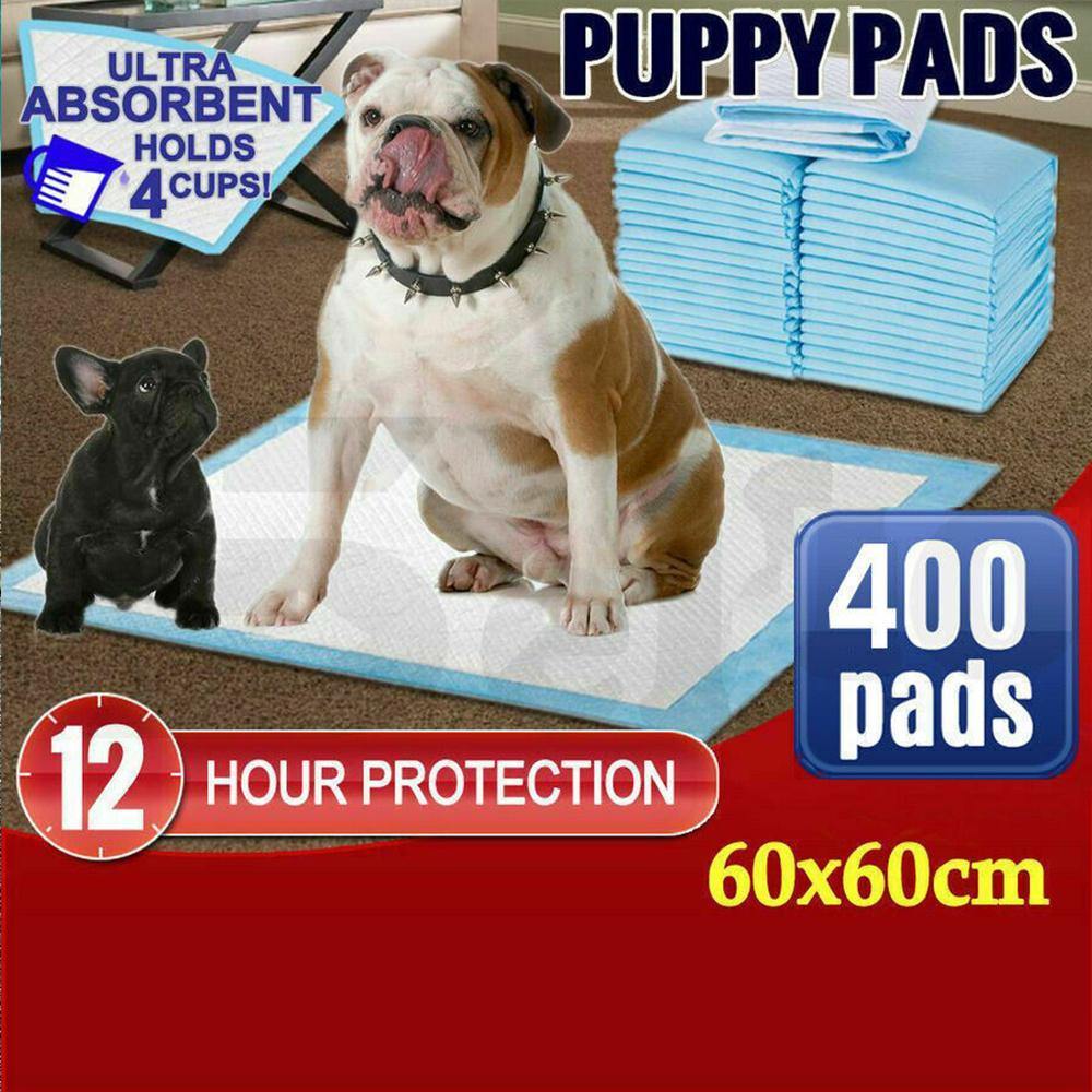 pet products 400pcs 60x60cm Puppy Pet Dog Indoor Cat Toilet Training Pads Absorbent New