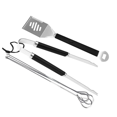 BBQ Grill 6Pcs BBQ Tool Set Stainless Steel Outdoor Barbecue