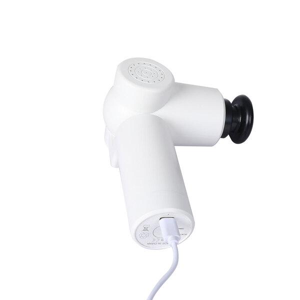 health fitness&sport 90� Rotatable massage gun-White