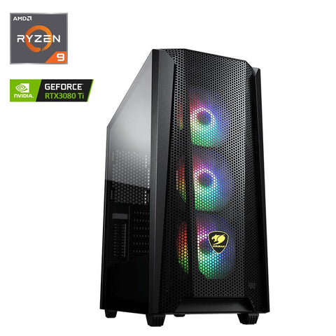 Extreme Gaming PC AMD Devastor Gaming PC Ryzen 9 5900X 2TB SSD 16G