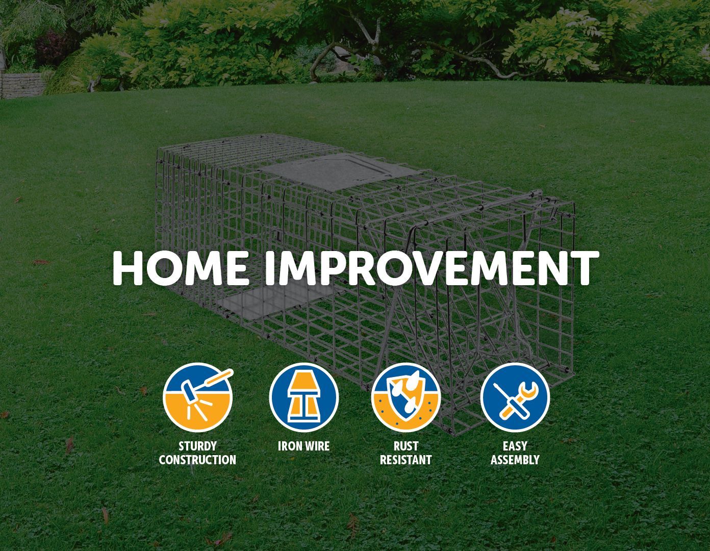 Cat Supplies Animal Safe Trap Humane Possum Cage