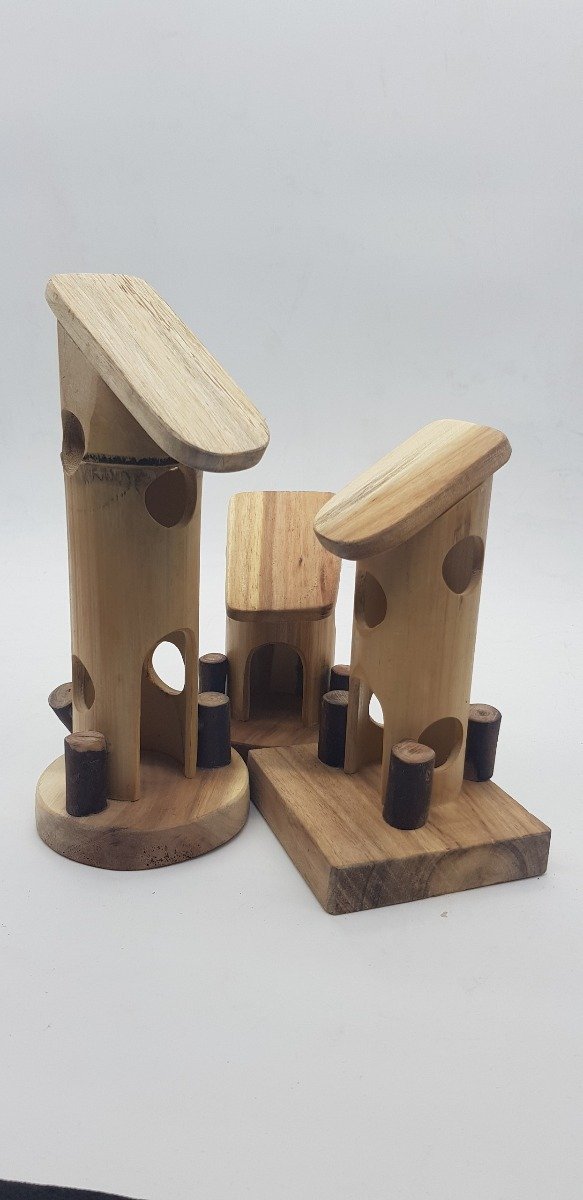 Toys Bamboo Fairy House