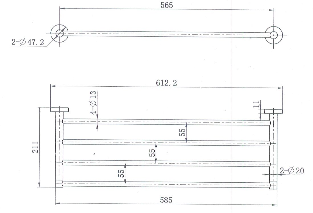 Bathroom Accessories Bathroom Shelf Towel Rail Rack Bar Holder