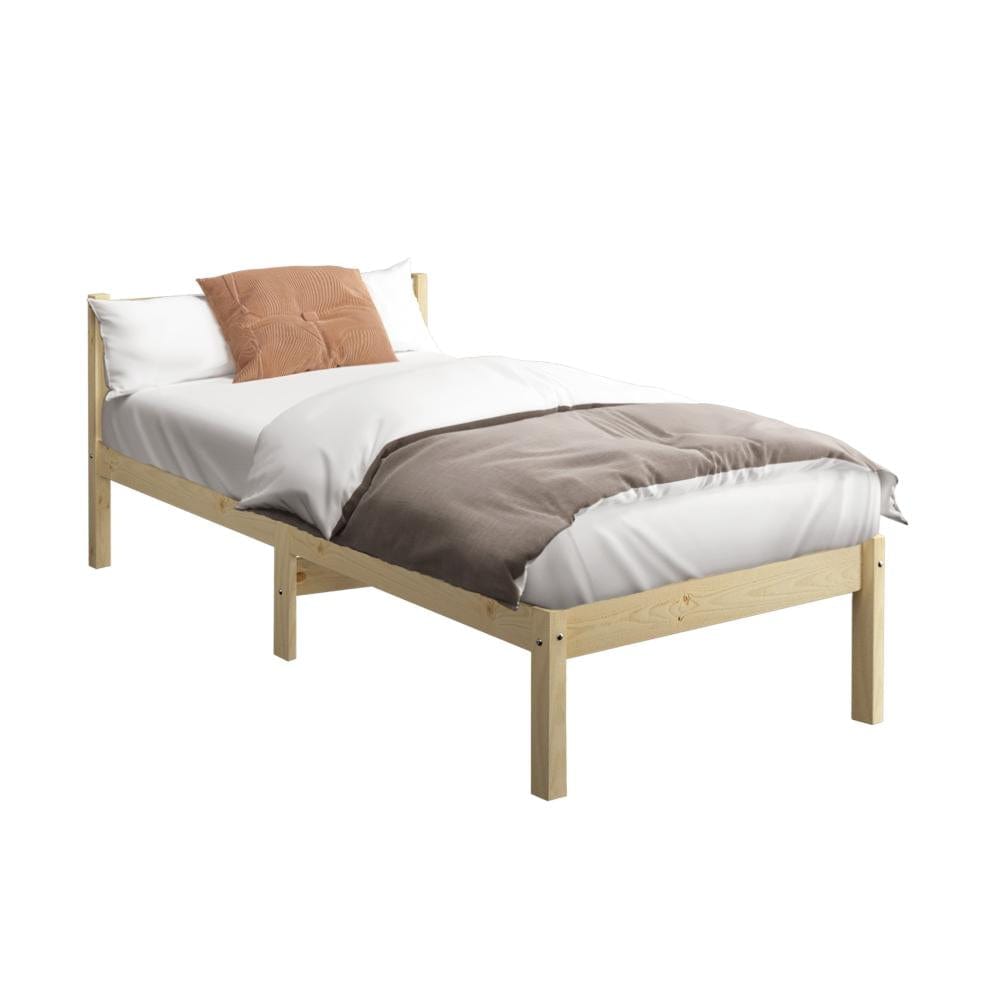 Bed Frame King Single Size Wood Timber Mattress Base Platform Headboard