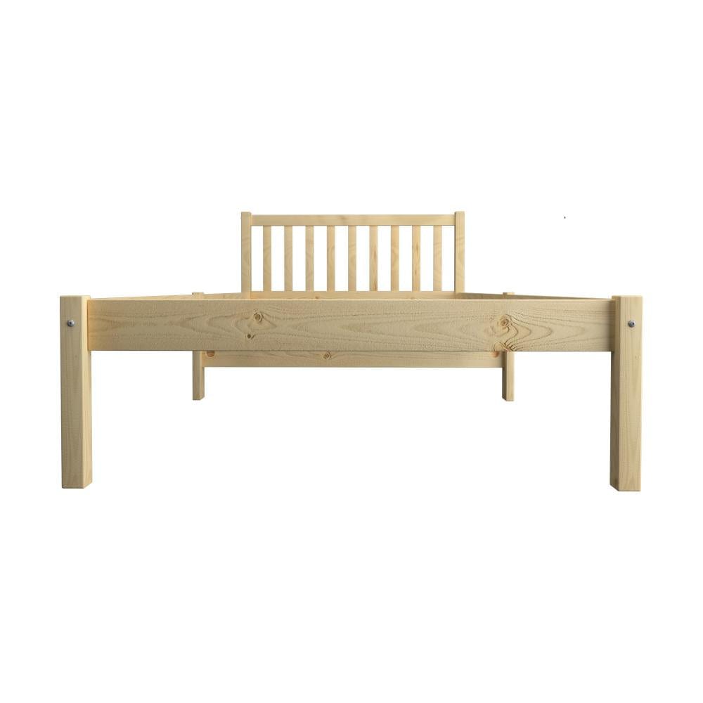 Bed Frame King Single Size Wood Timber Mattress Base Platform Headboard