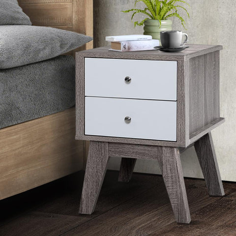 early sale simpledeal Bedside Tables Drawers Side Table Nightstand Storage Cabinet Wood