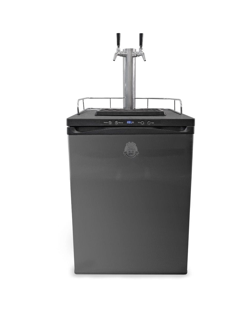 Beer Keg Fridge FasTap Edition KegMaster Series 4 Kegerator With Two Taps